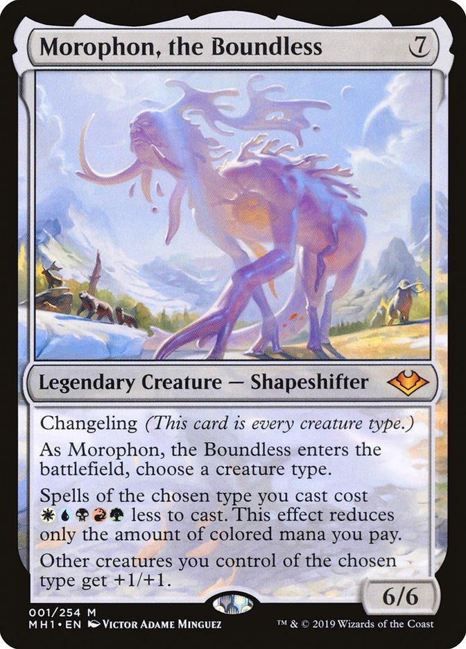 Morophon, the Boundless [Modern Horizons] | Magic Magpie