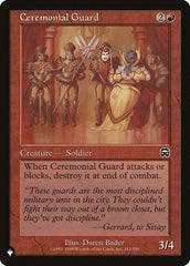 Ceremonial Guard [The List] | Magic Magpie