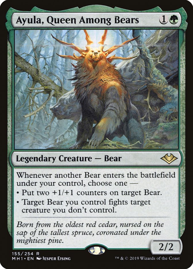 Ayula, Queen Among Bears [Modern Horizons] | Magic Magpie