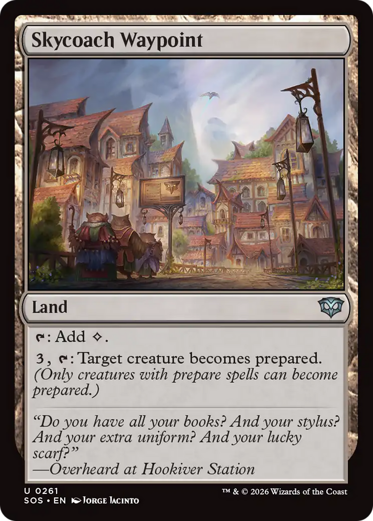Skycoach Waypoint [Secrets of Strixhaven] | Magic Magpie