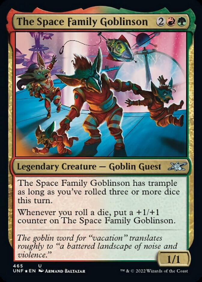 The Space Family Goblinson (Galaxy Foil) [Unfinity] | Magic Magpie