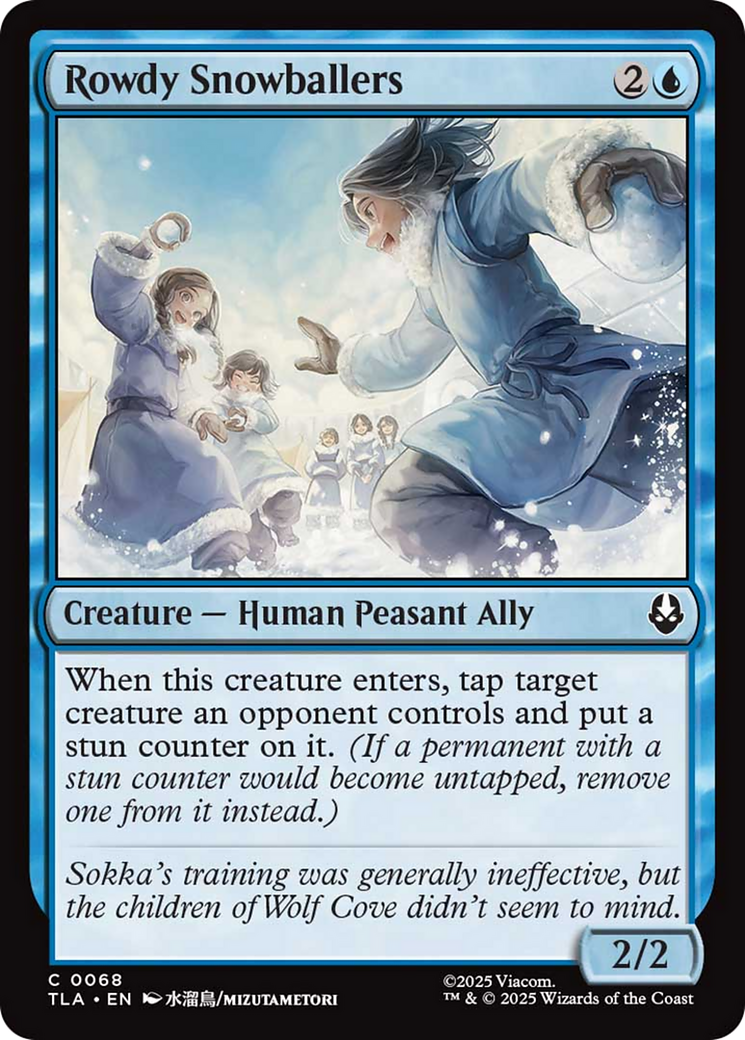Rowdy Snowballers [Avatar: The Last Airbender] | Magic Magpie