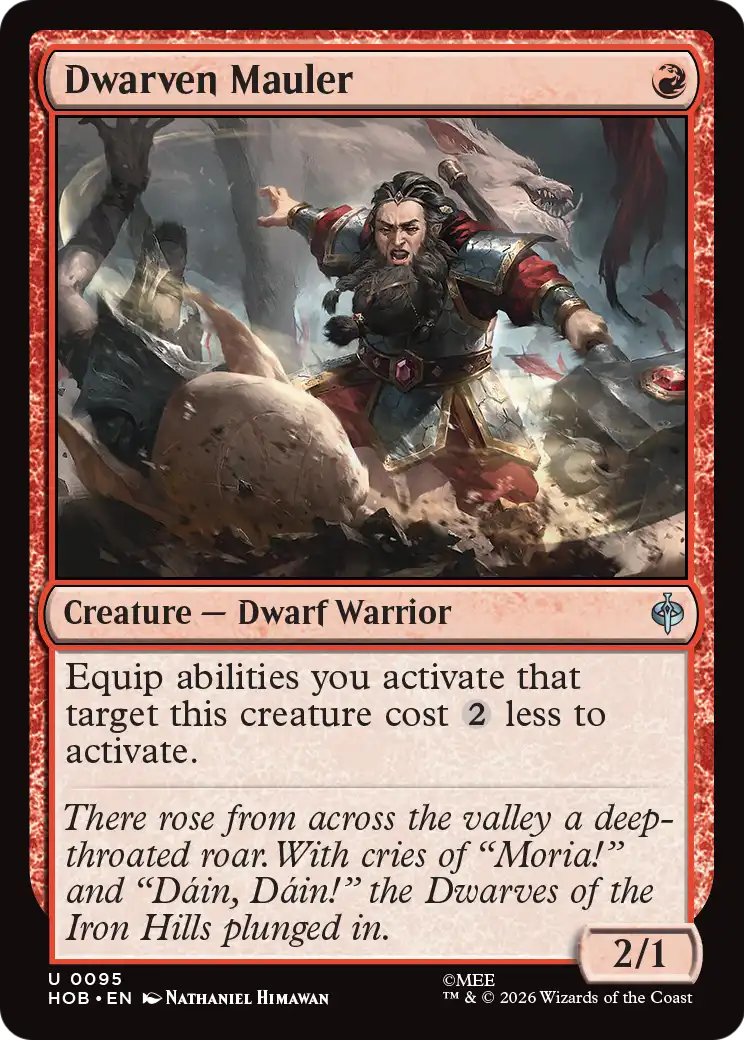 Dwarven Mauler [The Hobbit] | Magic Magpie