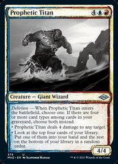 Prophetic Titan (Sketch) [Modern Horizons 2] | Magic Magpie