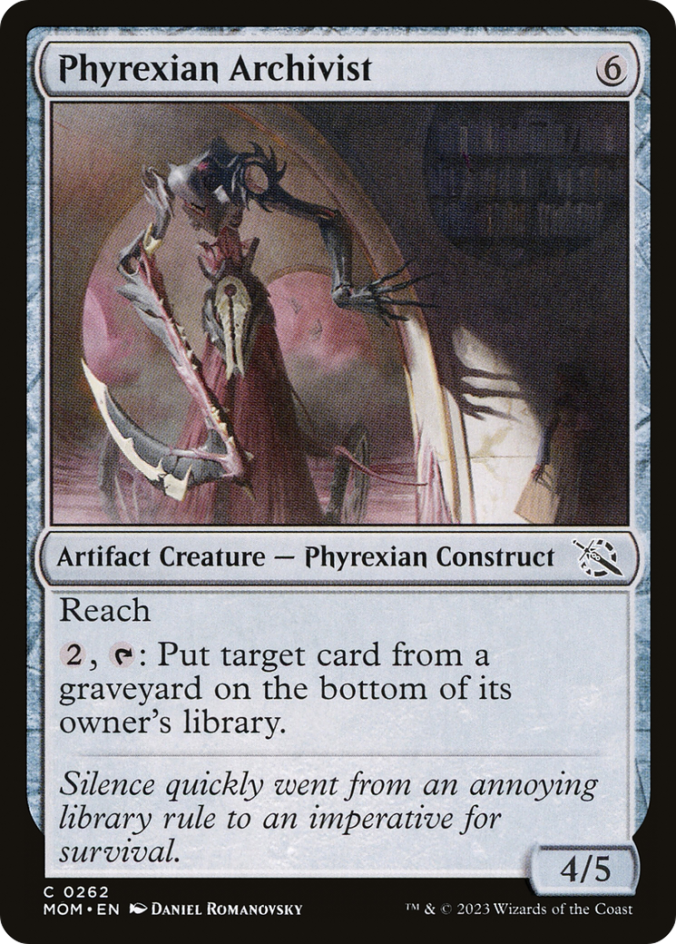 Phyrexian Archivist [March of the Machine] | Magic Magpie