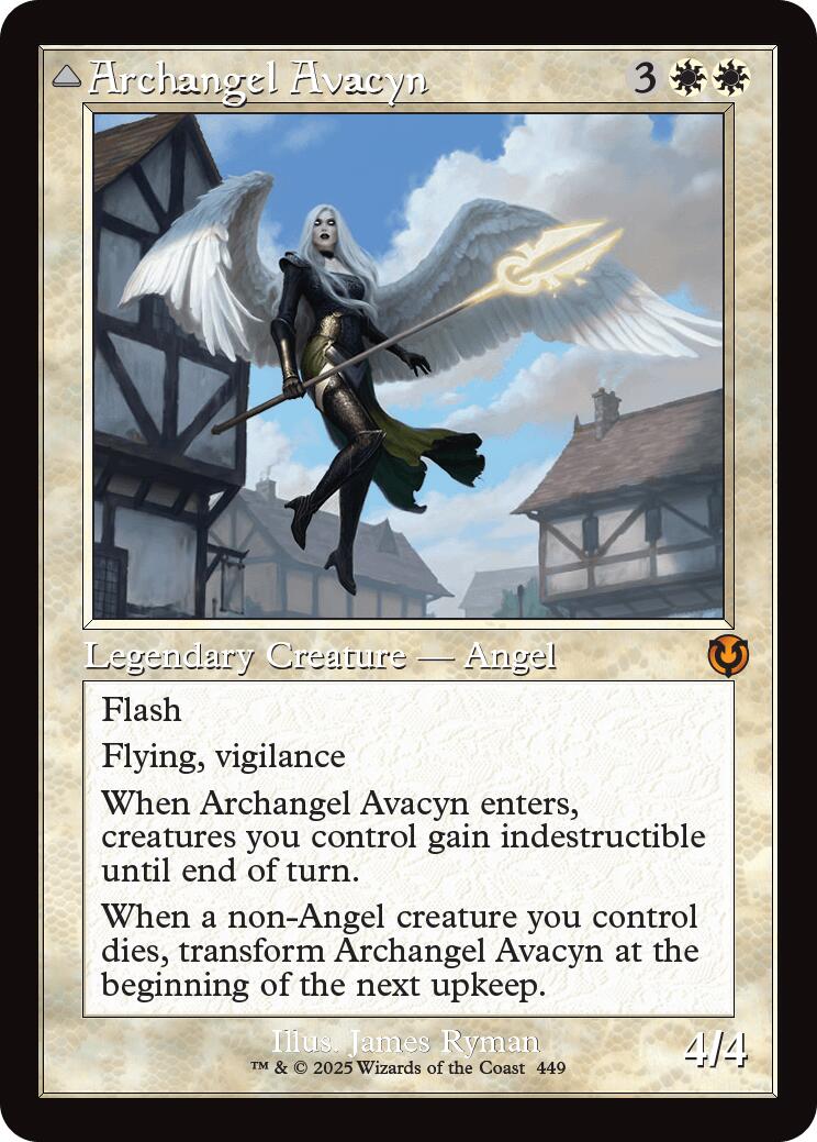 Archangel Avacyn // Avacyn, the Purifier (Retro Frame) [Innistrad Remastered] | Magic Magpie