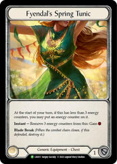 Fabric of Spring // Fyendal's Spring Tunic [LSS011] (Promo)  Cold Foil | Magic Magpie