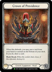 Fabric of Providence // Crown of Providence [LSS013] (Promo)  Cold Foil | Magic Magpie