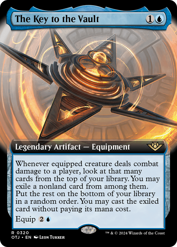 The Key to the Vault (Extended Art) [Outlaws of Thunder Junction] | Magic Magpie