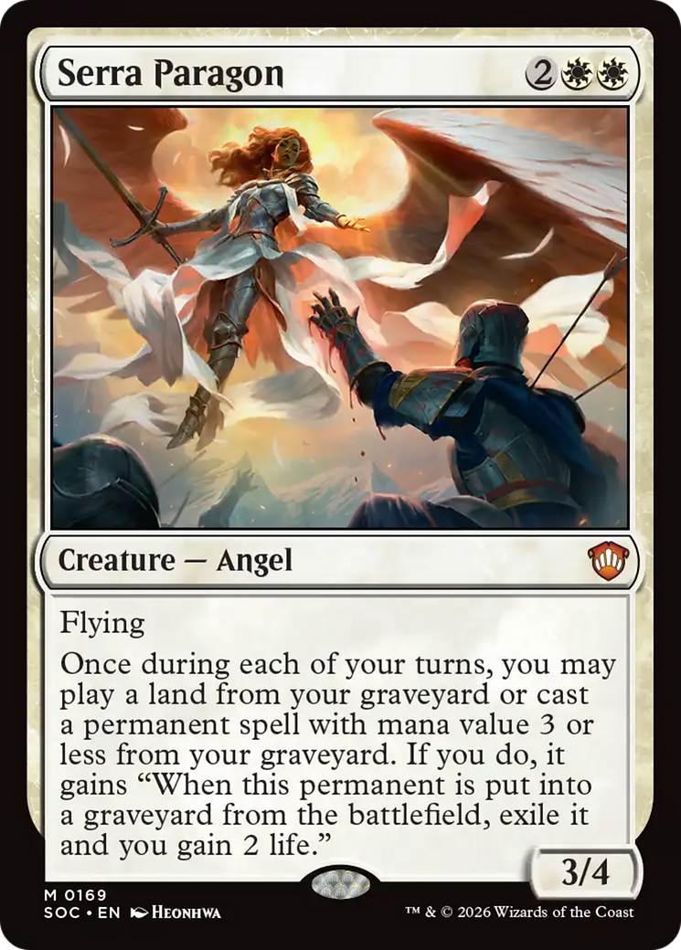 Serra Paragon [Secrets of Strixhaven Commander] | Magic Magpie