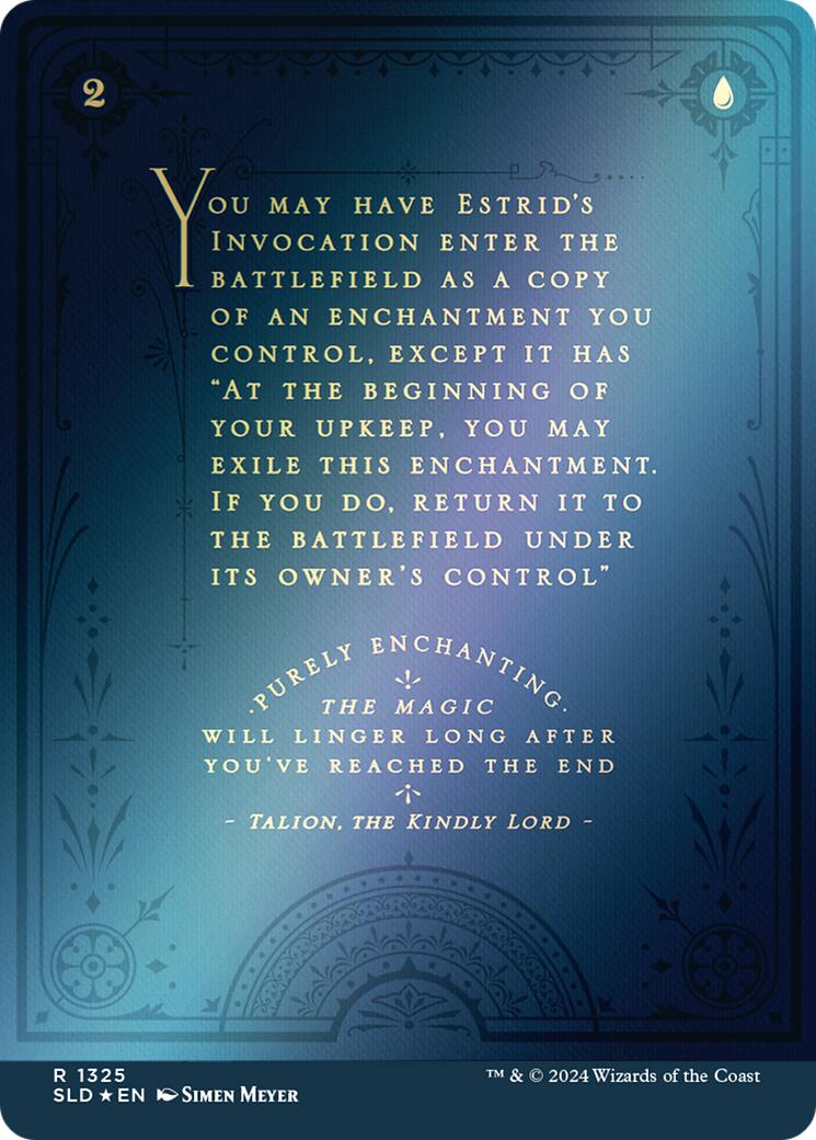 Estrid's Invocation [Secret Lair Drop Series] | Magic Magpie
