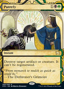 Putrefy (Foil Etched) [Strixhaven: Mystical Archive] | Magic Magpie