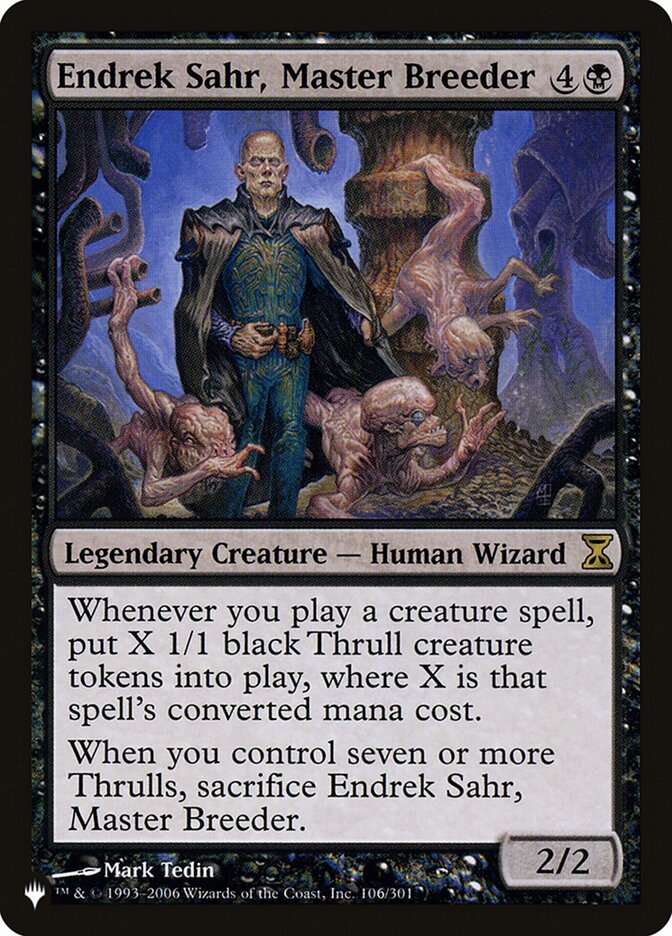 Endrek Sahr, Master Breeder [The List] | Magic Magpie