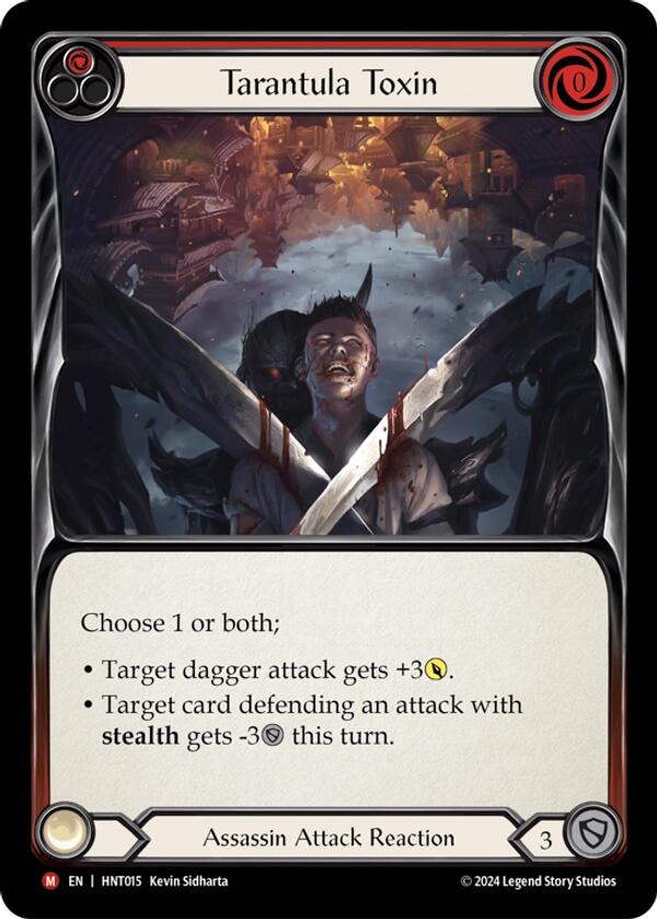 Tarantula Toxin [HNT015] (The Hunted)  Rainbow Foil | Magic Magpie