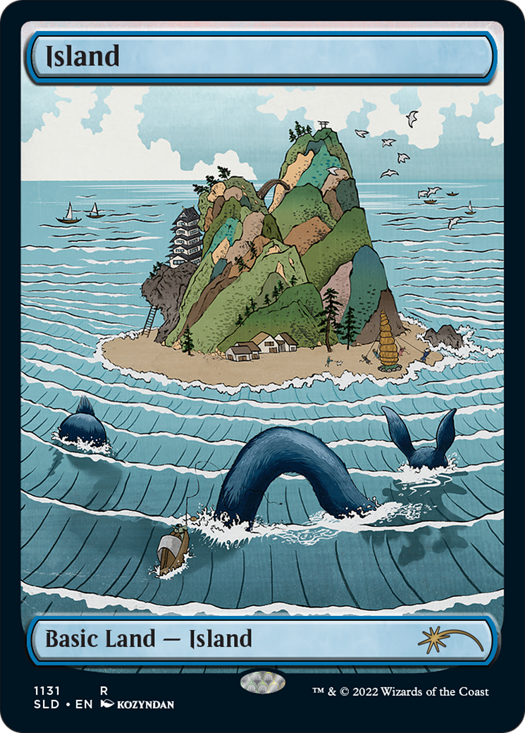 Island (1131) (Full-Art) [Secret Lair Drop Series] | Magic Magpie