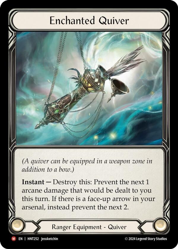 Enchanted Quiver [HNT252] (The Hunted)  Cold Foil | Magic Magpie
