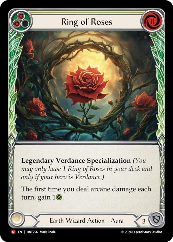 Ring of Roses [HNT256] (The Hunted)  Cold Foil | Magic Magpie