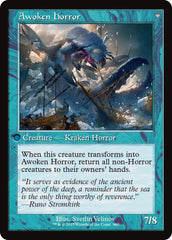 Thing in the Ice // Awoken Horror (Retro Frame) [Innistrad Remastered] | Magic Magpie