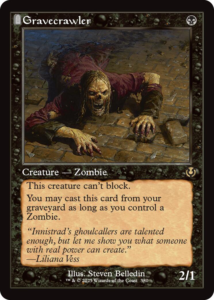 Gravecrawler (Retro Frame) [Innistrad Remastered] | Magic Magpie