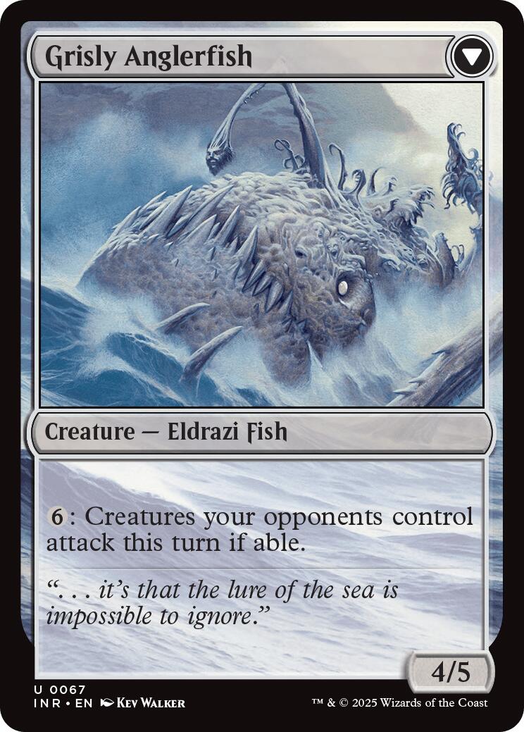 Grizzled Angler // Grisly Anglerfish [Innistrad Remastered] | Magic Magpie