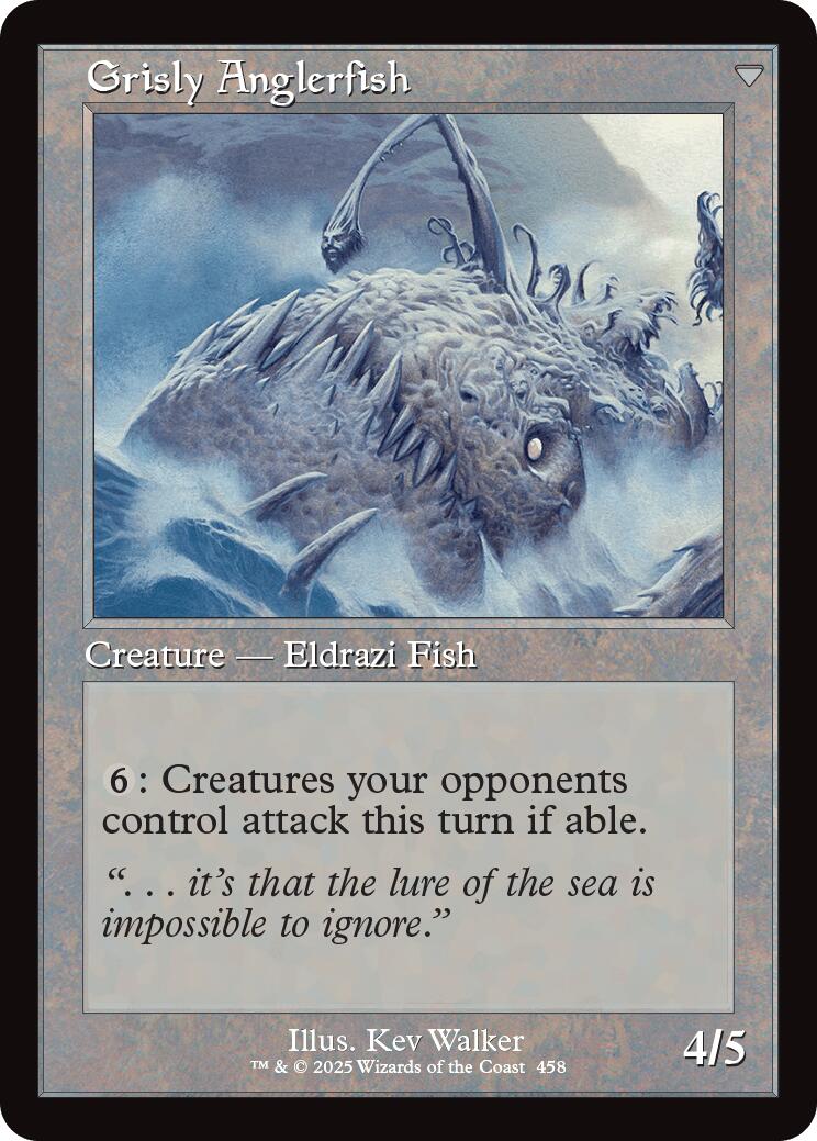 Grizzled Angler // Grisly Anglerfish (Retro Frame) [Innistrad Remastered] | Magic Magpie