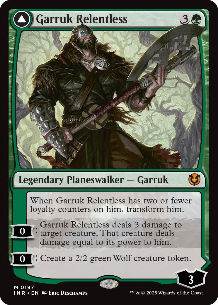 Garruk Relentless // Garruk, the Veil-Cursed [Innistrad Remastered] | Magic Magpie