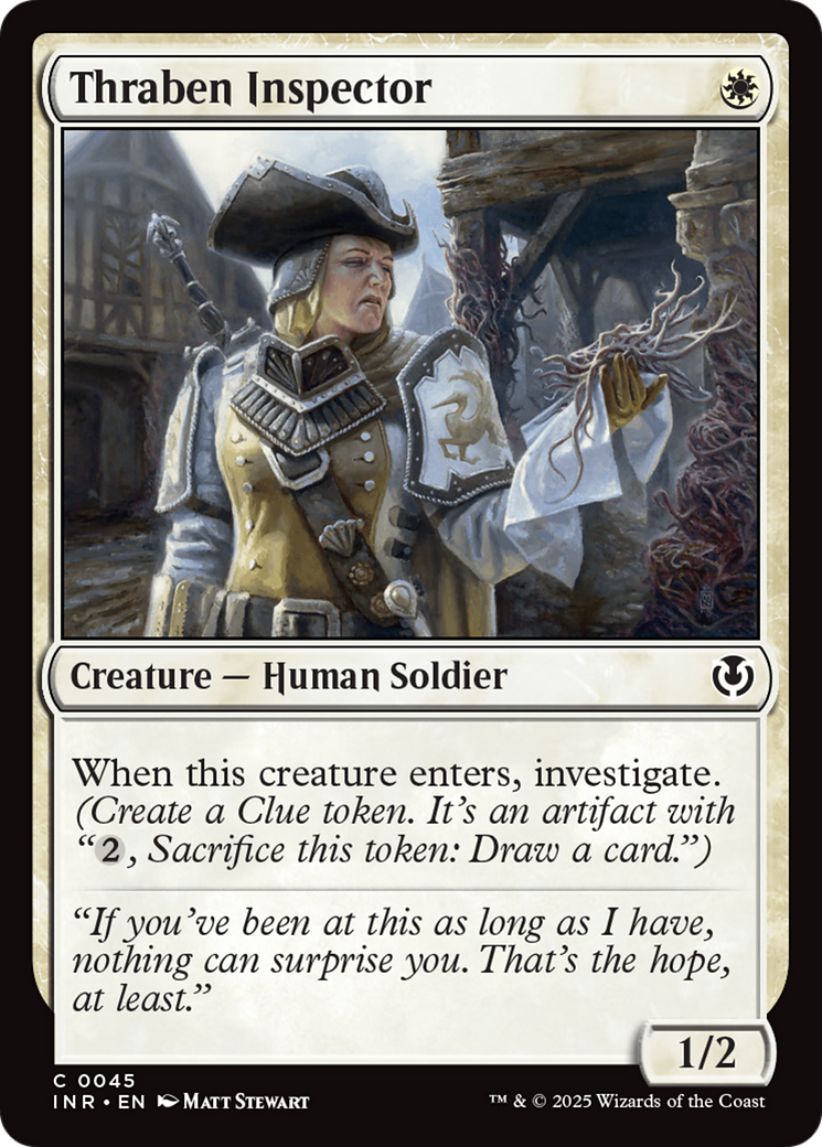 Thraben Inspector [Innistrad Remastered] | Magic Magpie