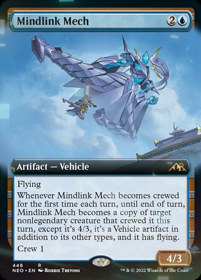 Mindlink Mech (Extended Art) [Kamigawa: Neon Dynasty] | Magic Magpie