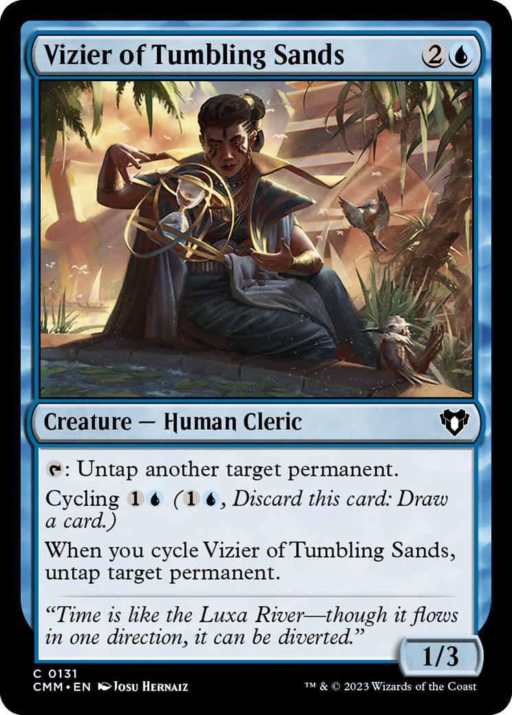 Vizier of Tumbling Sands [Commander Masters] | Magic Magpie