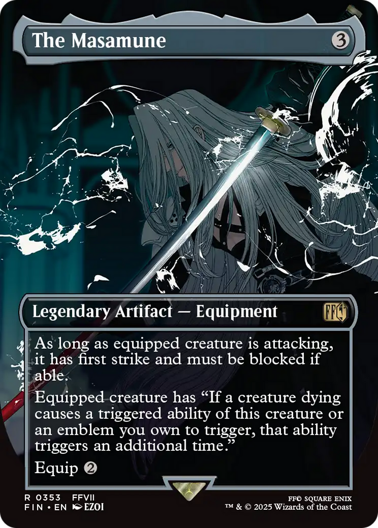 The Masamune (Borderless) [FINAL FANTASY] | Magic Magpie