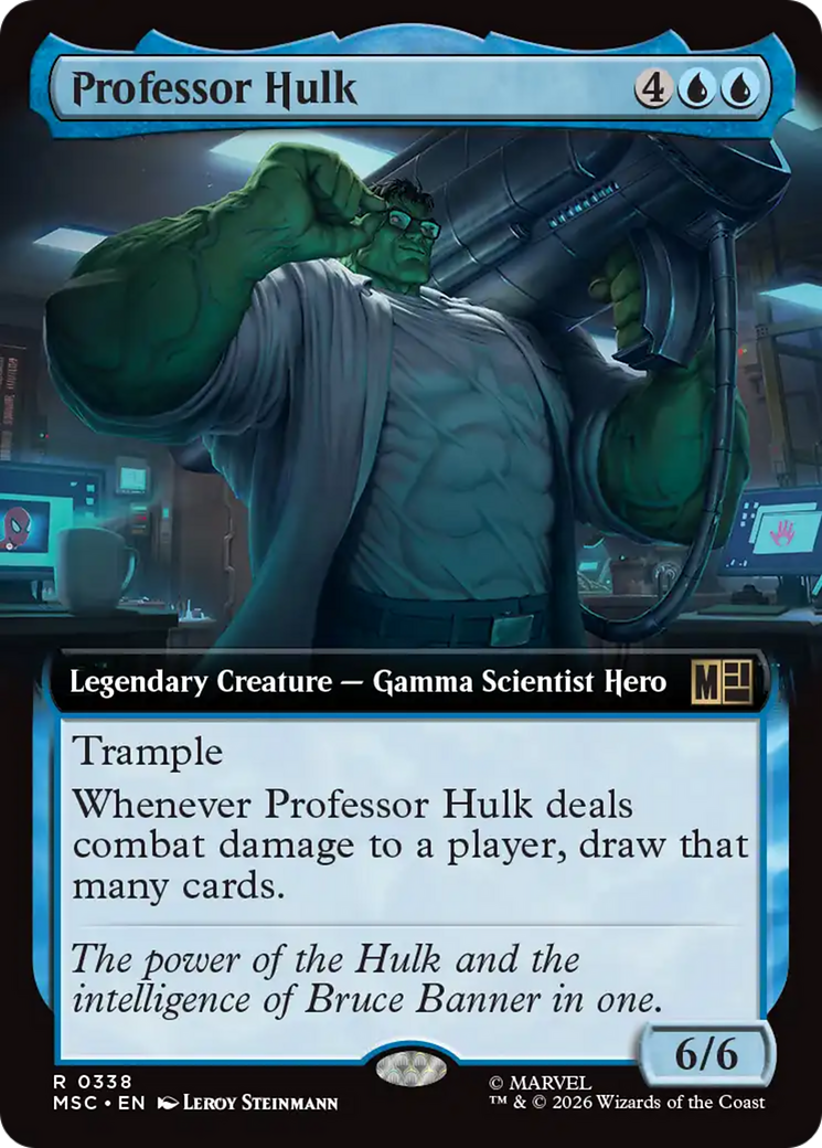 Professor Hulk (Extended Art) [Marvel Super Heroes Commander] | Magic Magpie