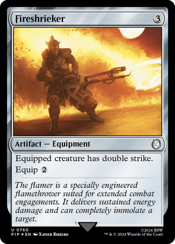 Fireshrieker (Surge Foil) [Fallout] | Magic Magpie
