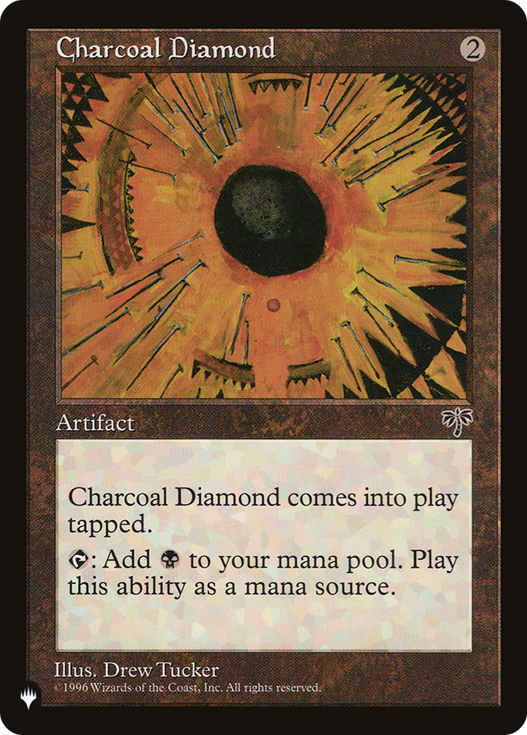 Charcoal Diamond [The List Reprints] | Magic Magpie