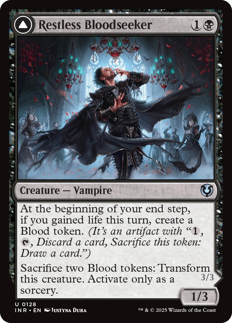 Restless Bloodseeker // Bloodsoaked Reveler [Innistrad Remastered] | Magic Magpie