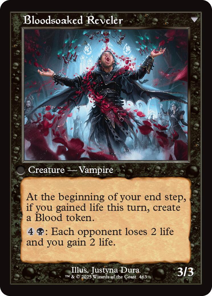 Restless Bloodseeker // Bloodsoaked Reveler (Retro Frame) [Innistrad Remastered] | Magic Magpie