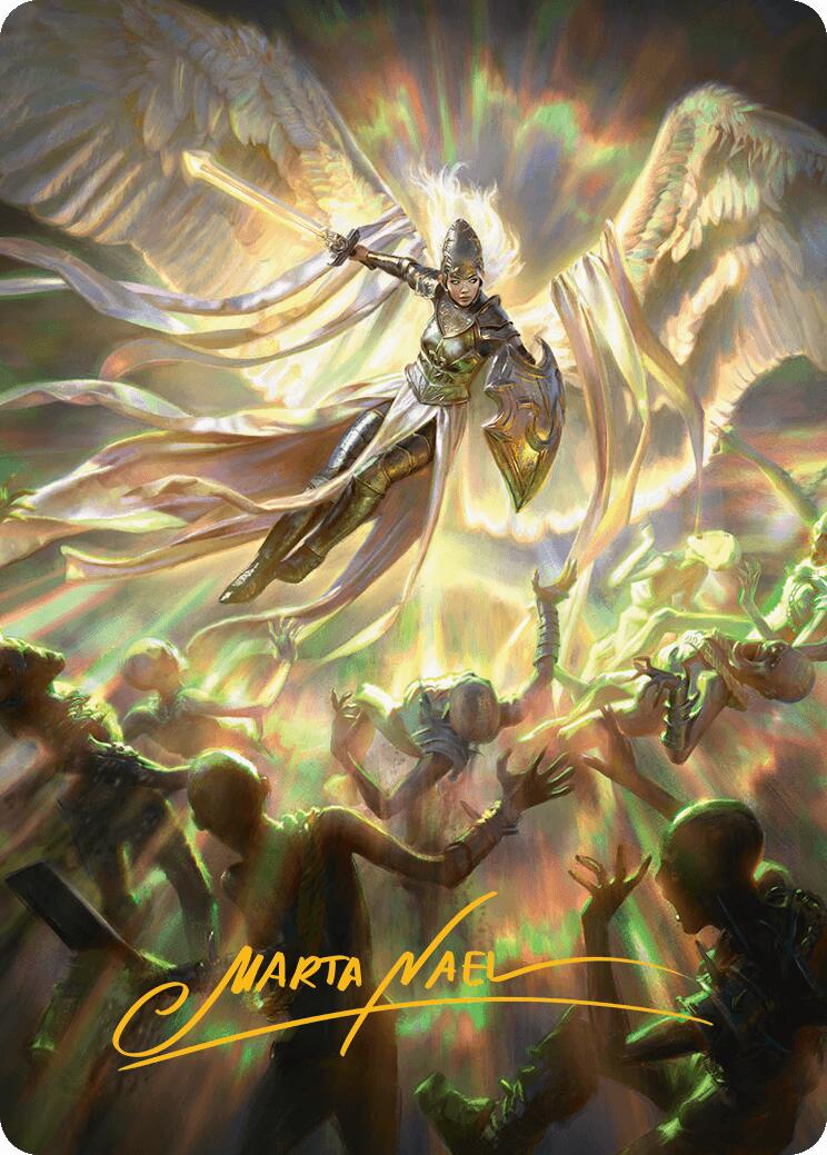 Vanquish the Horde Art Card (Gold-Stamped Signature) [Innistrad Remastered Art Series] | Magic Magpie