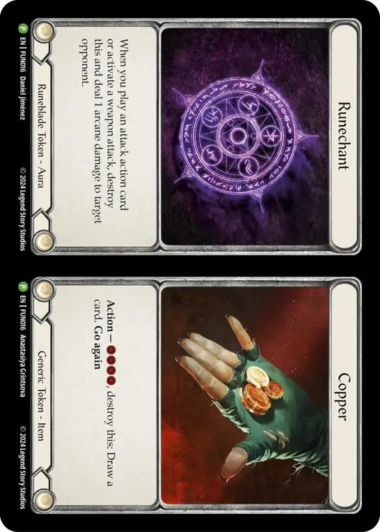Cracker Bauble // Runechant and Copper [LGS360-FUN016] (Promo) | Magic Magpie