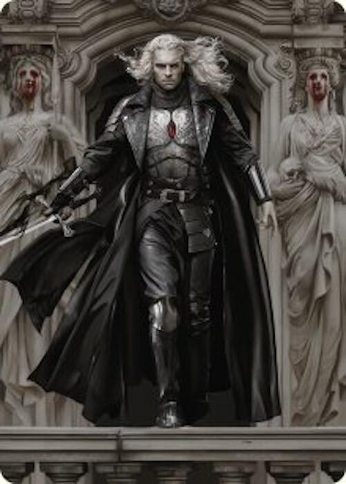 Sorin, Imperious Bloodlord Art Card [Innistrad Remastered Art Series] | Magic Magpie