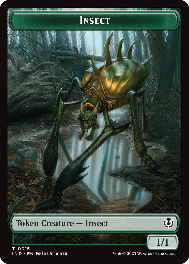 Insect // Spider Double-Sided Token [Innistrad Remastered Tokens] | Magic Magpie