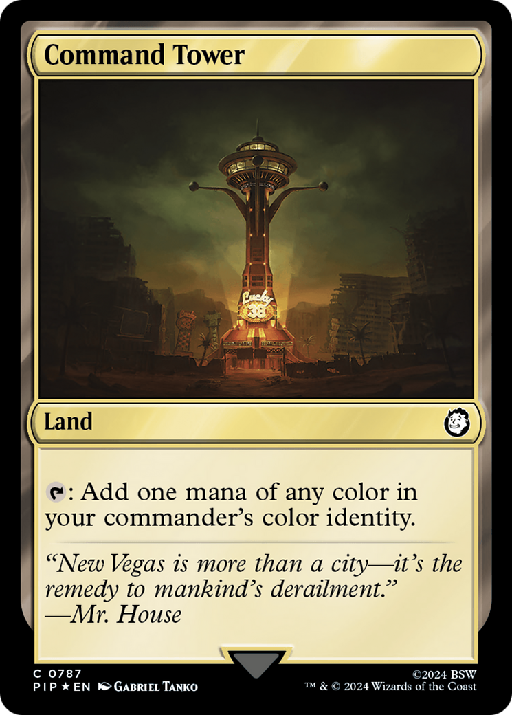 Command Tower (Surge Foil) [Fallout] | Magic Magpie