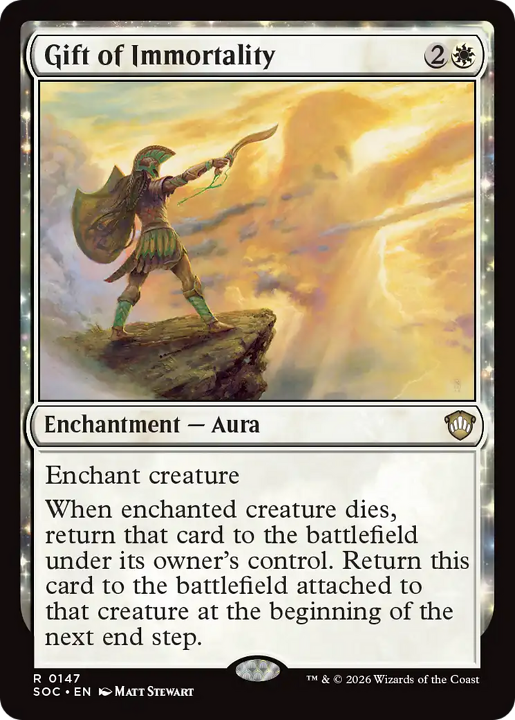 Gift of Immortality [Secrets of Strixhaven Commander] | Magic Magpie