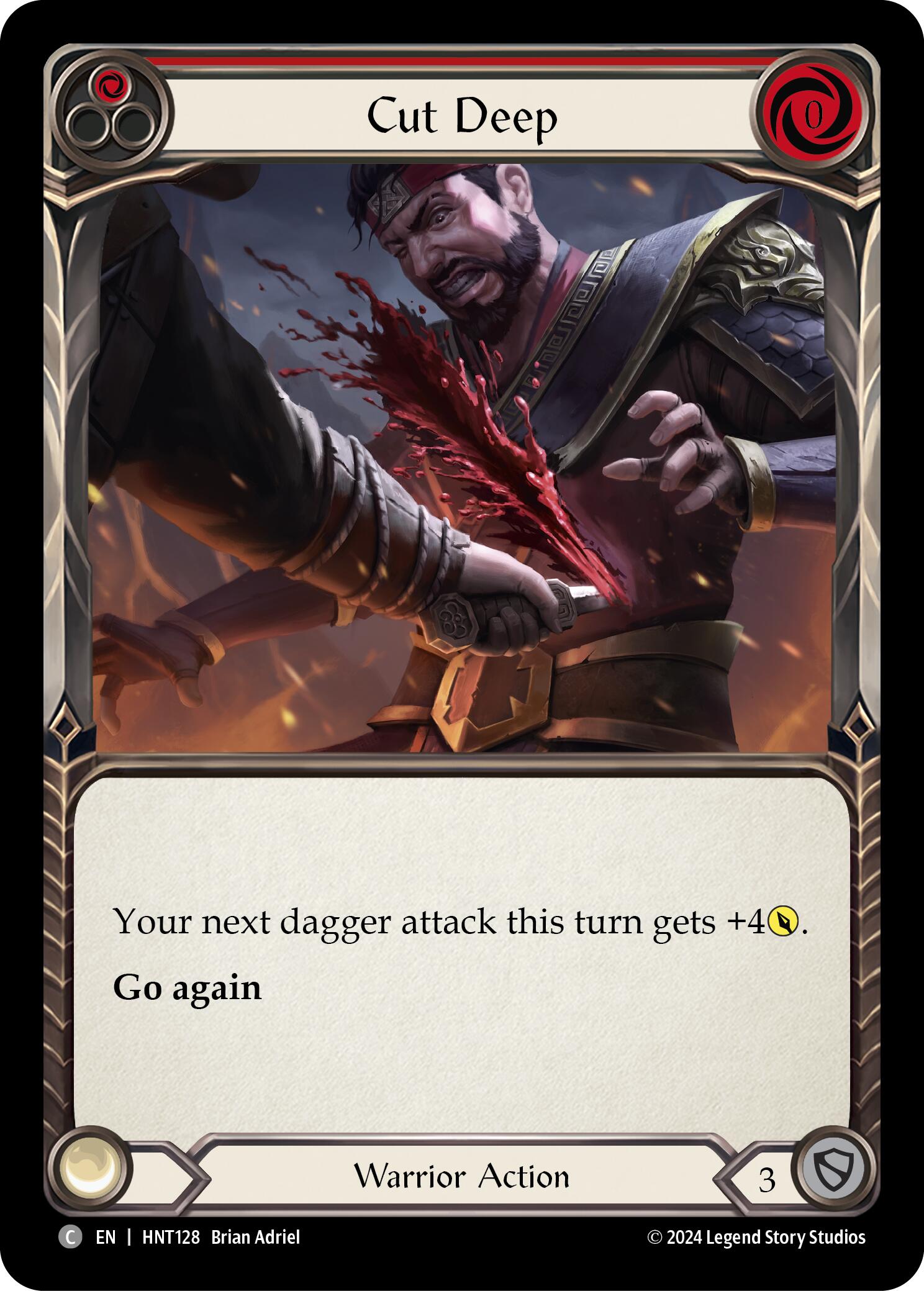 Cut Deep (Red) [HNT128] (The Hunted) | Magic Magpie