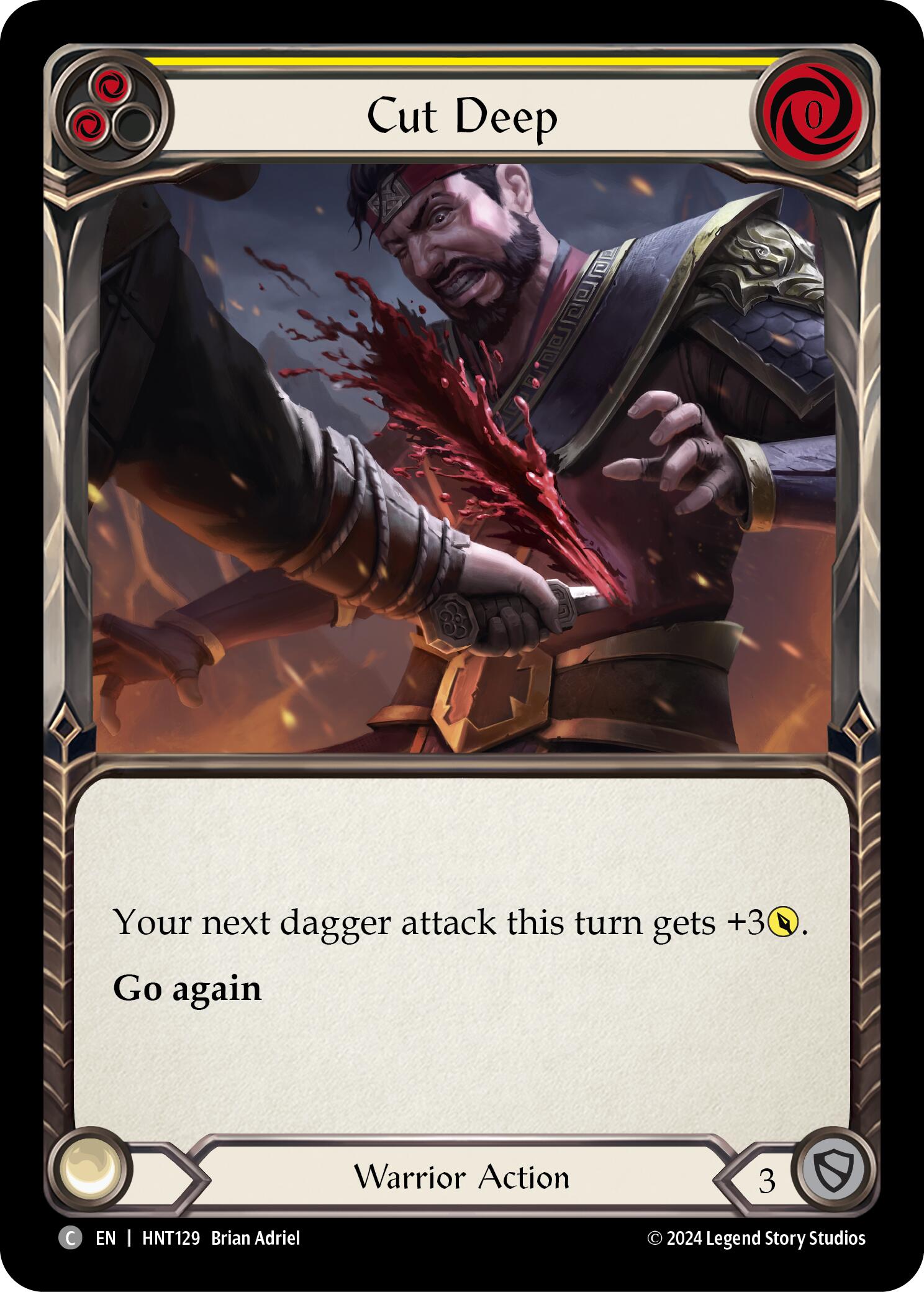 Cut Deep (Yellow) [HNT129] (The Hunted) | Magic Magpie