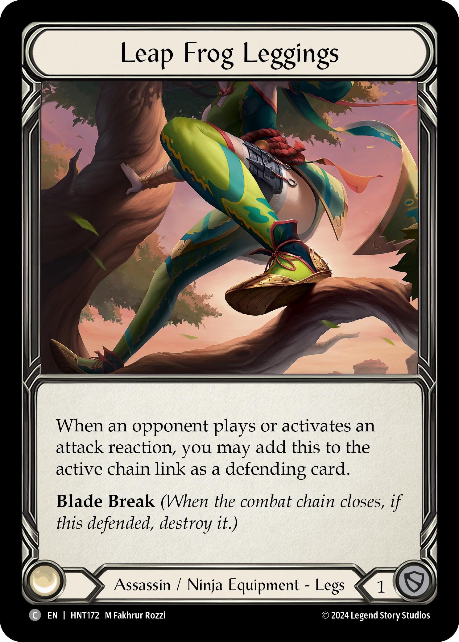 Leap Frog Leggings [HNT172] (The Hunted) | Magic Magpie