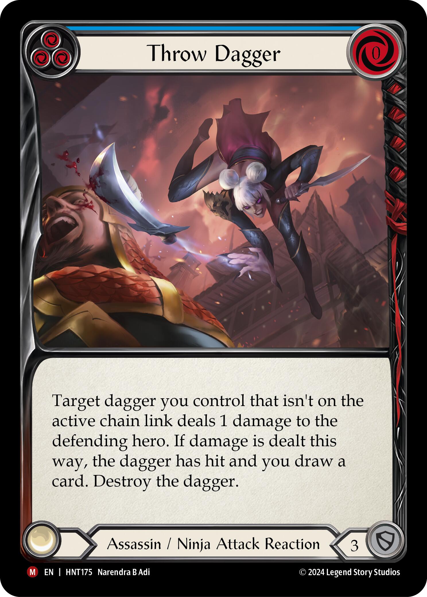 Throw Dagger [HNT175] (The Hunted) | Magic Magpie