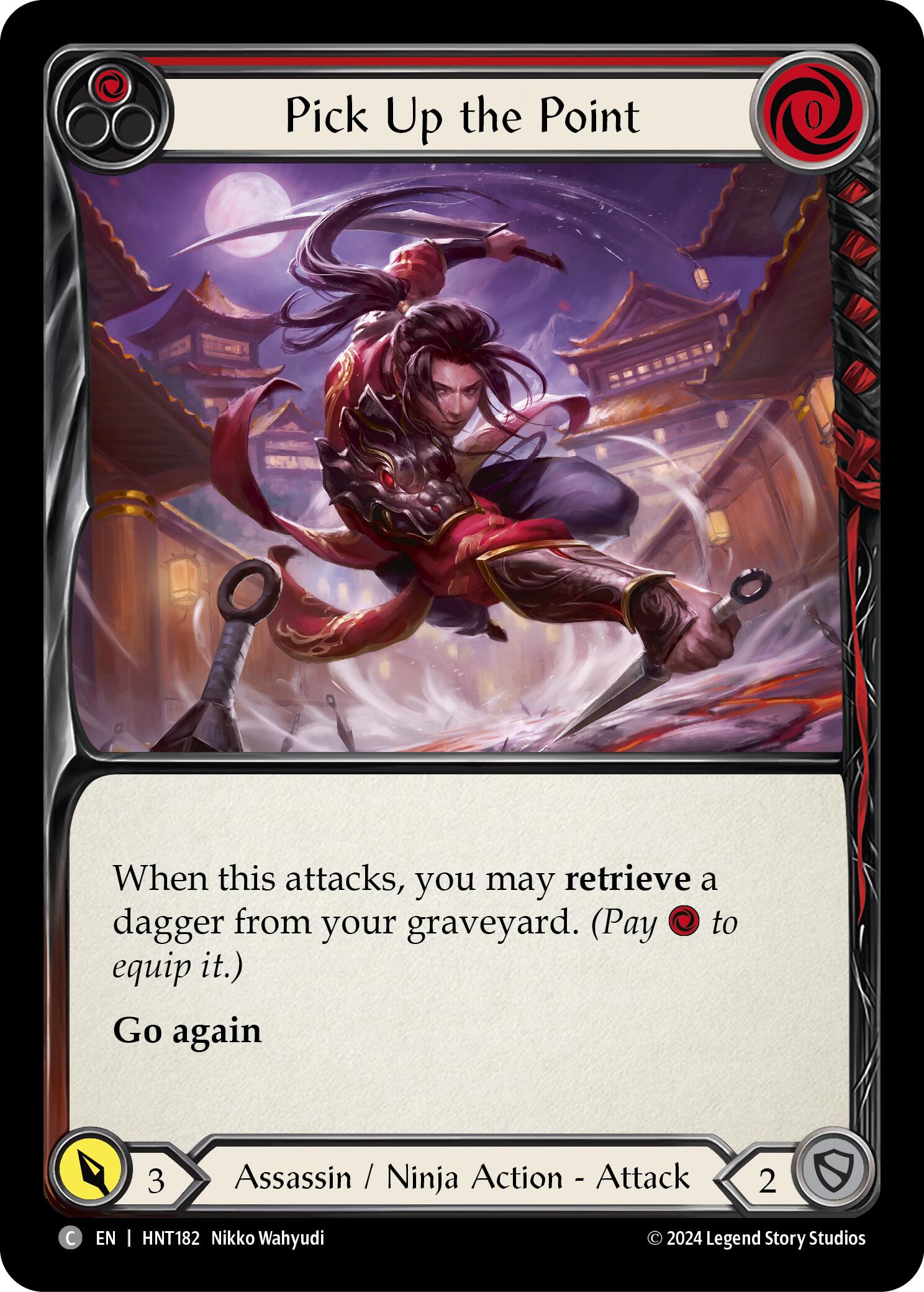 Pick Up the Point (Red) [HNT182] (The Hunted) | Magic Magpie