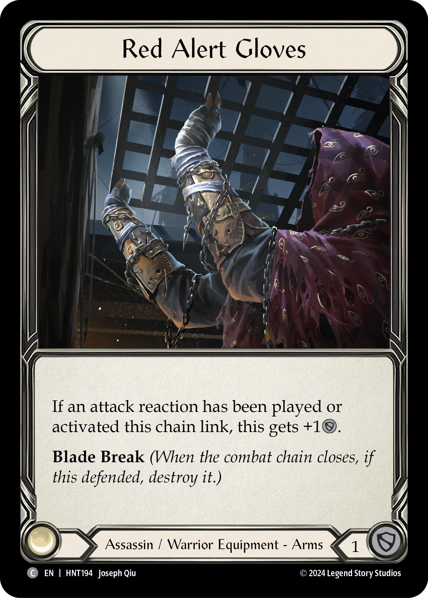 Red Alert Gloves [HNT194] (The Hunted) | Magic Magpie