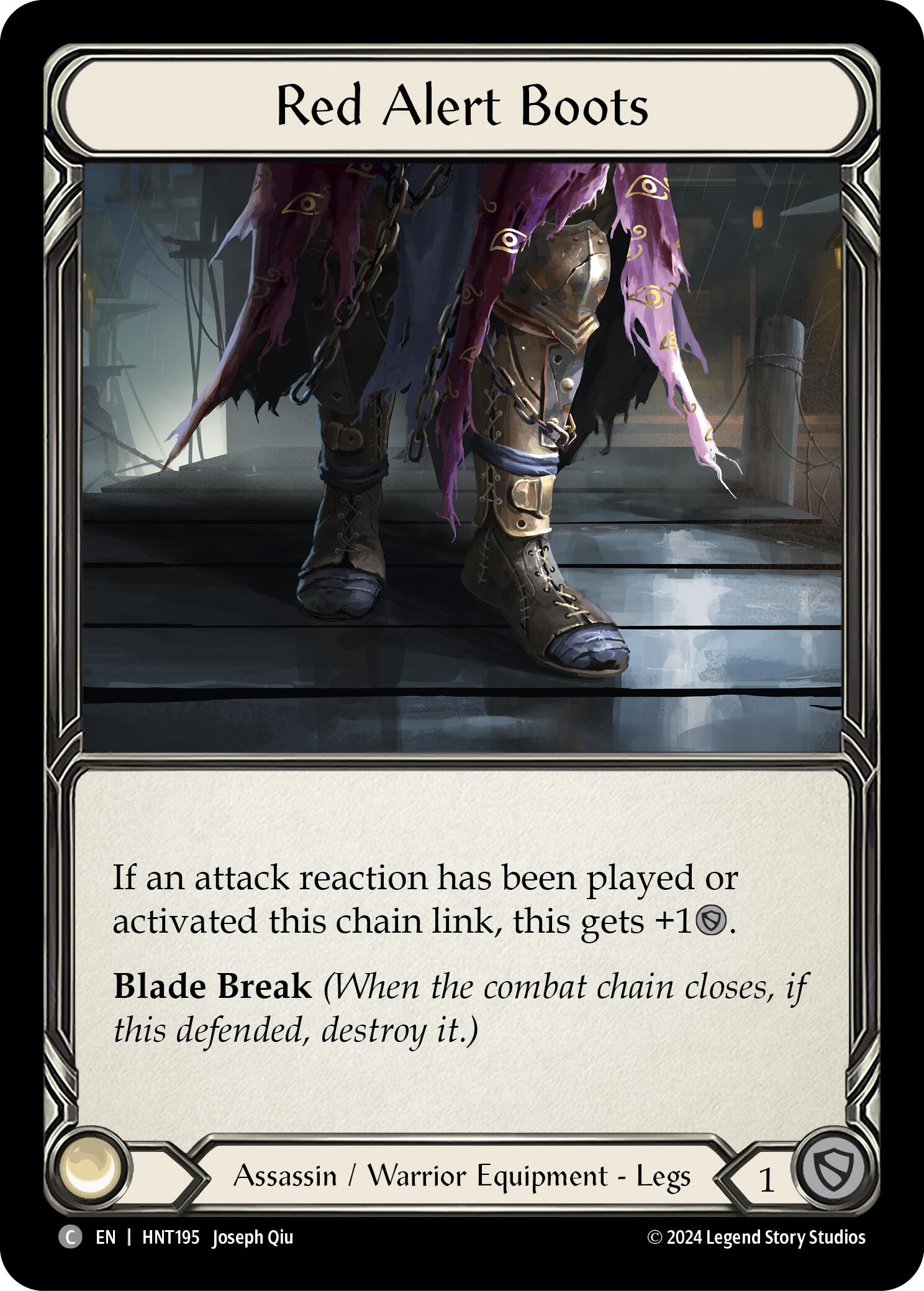 Red Alert Boots [HNT195] (The Hunted) | Magic Magpie