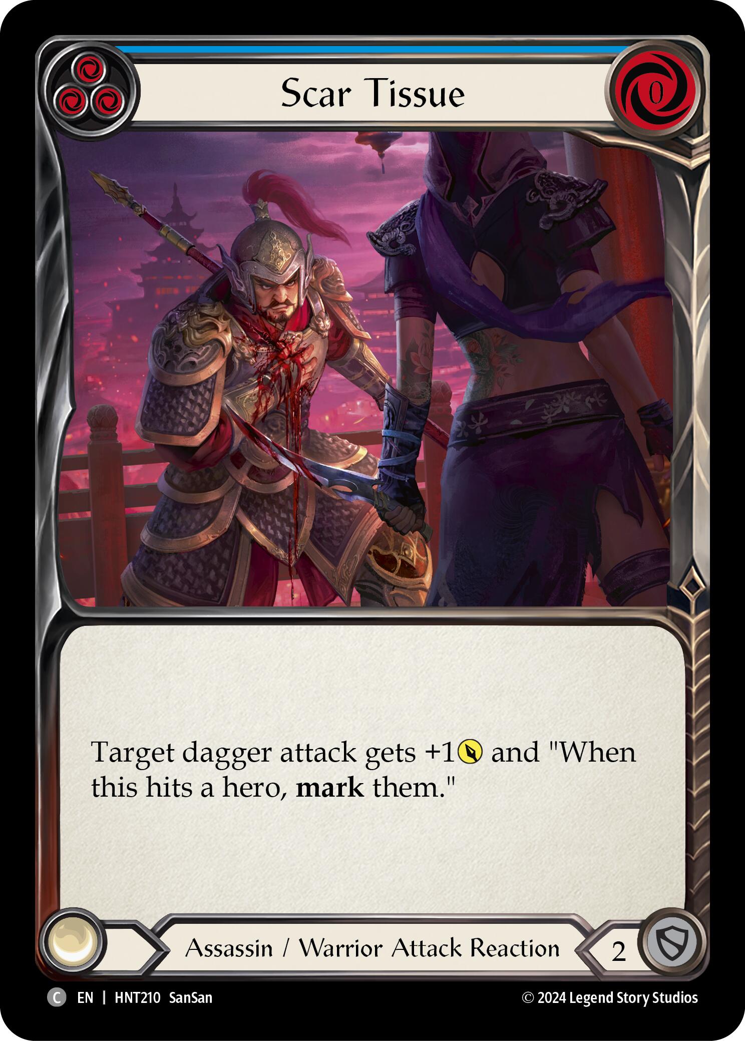 Scar Tissue (Blue) [HNT210] (The Hunted) | Magic Magpie