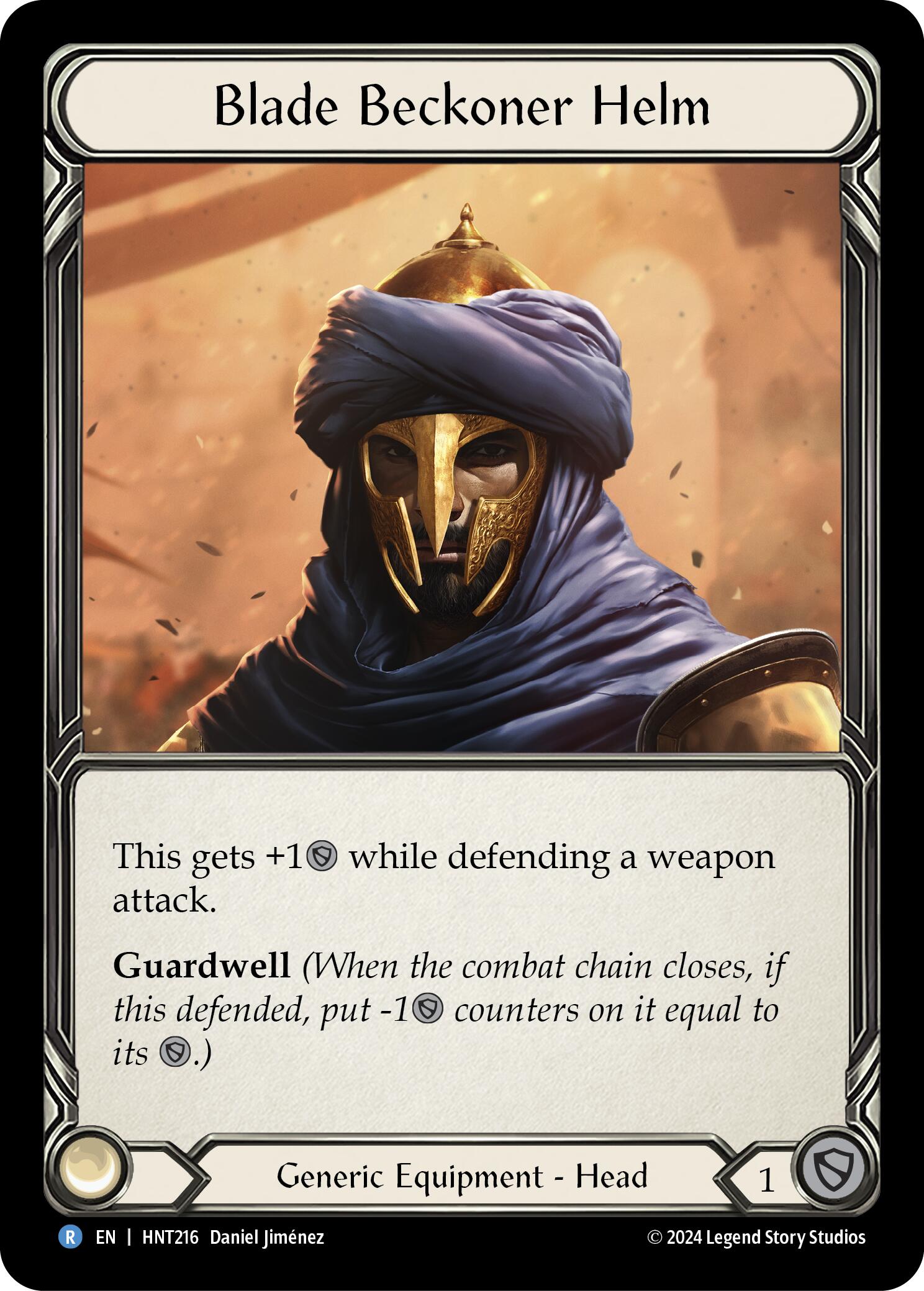 Blade Beckoner Helm [HNT216] (The Hunted) | Magic Magpie